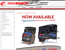 Tablet Screenshot of imonex.com